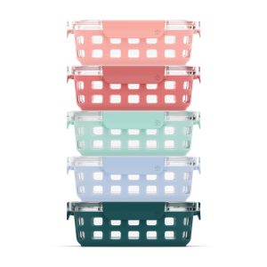 Duraglass? Meal Prep Containers. Set of 5
